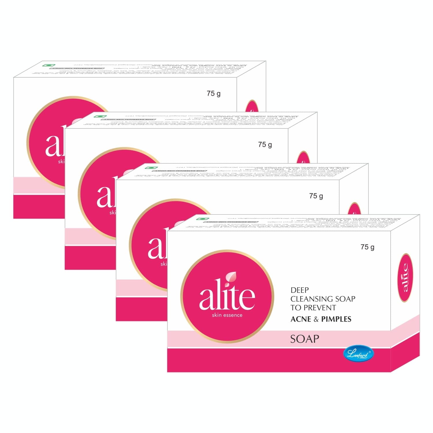 4x Alite Fight body acne with instant microbil action soap 75g Each - Sellzoa