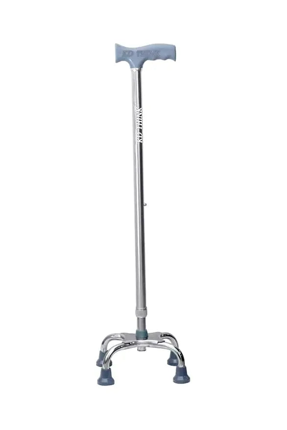 Adjustable Walking Stick – Lightweight Mobility Support for Seniors | Non-Slip Handle | Gray Walking Cane for Men & Women Sellzoa