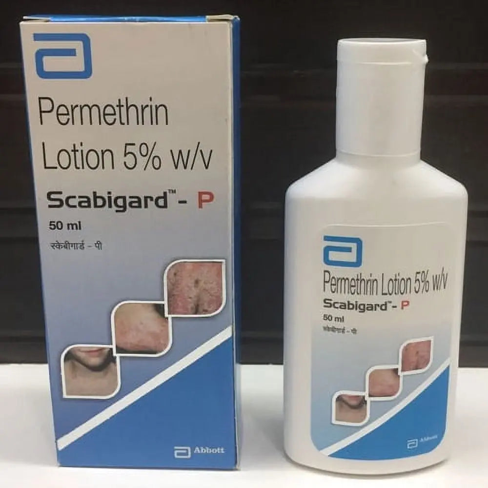 Abbott PMT Anti scabies Lotion Scabigard-P Lotion Pack of 4 50ml each