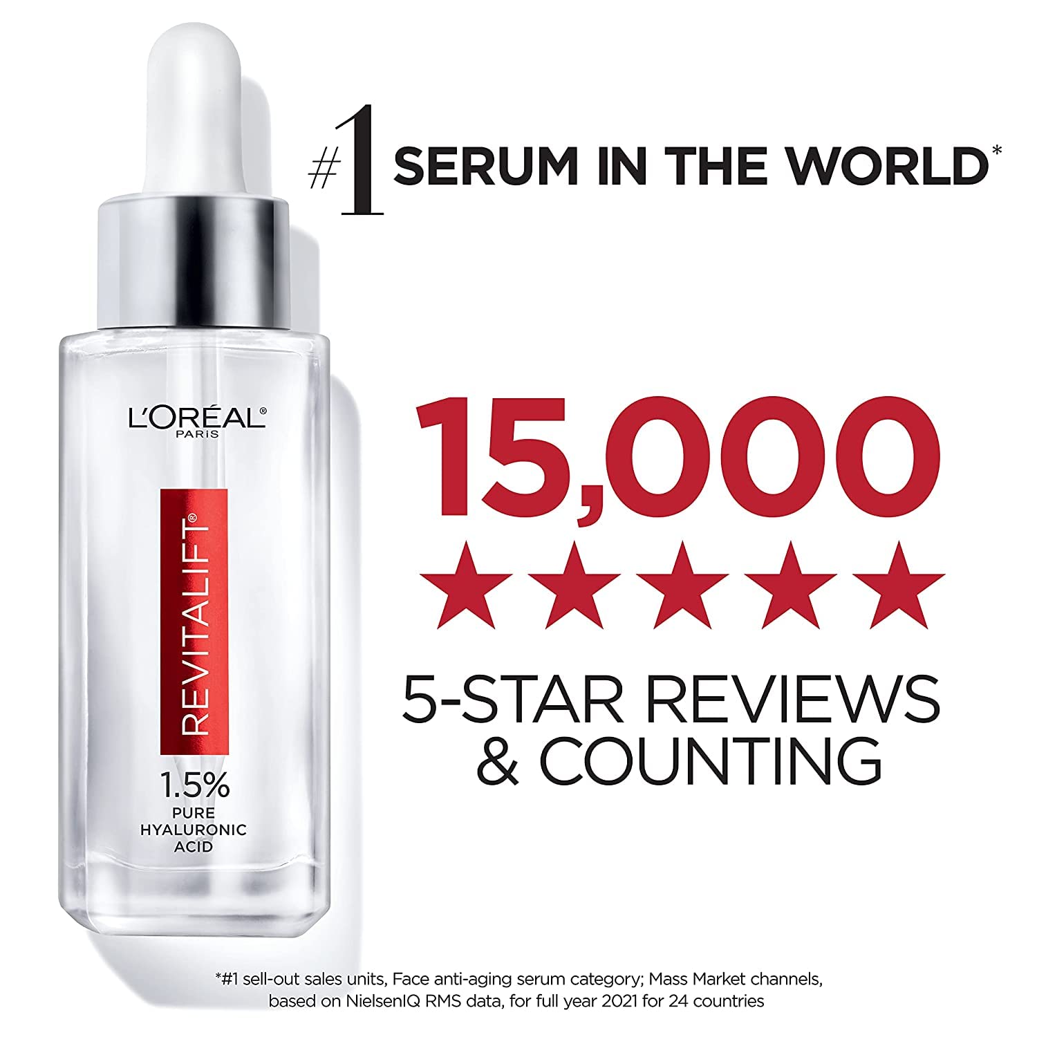 L'Oreal Paris Revitalift Face Serum -15 ml