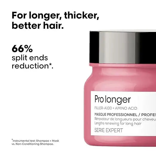 L'Oréal Pro‑Longer Mask 8.5 Fl Oz | Length Renewing Mask with Filler A‑100 & Amino Acids | For Thin & Fine Hair Sellzoa