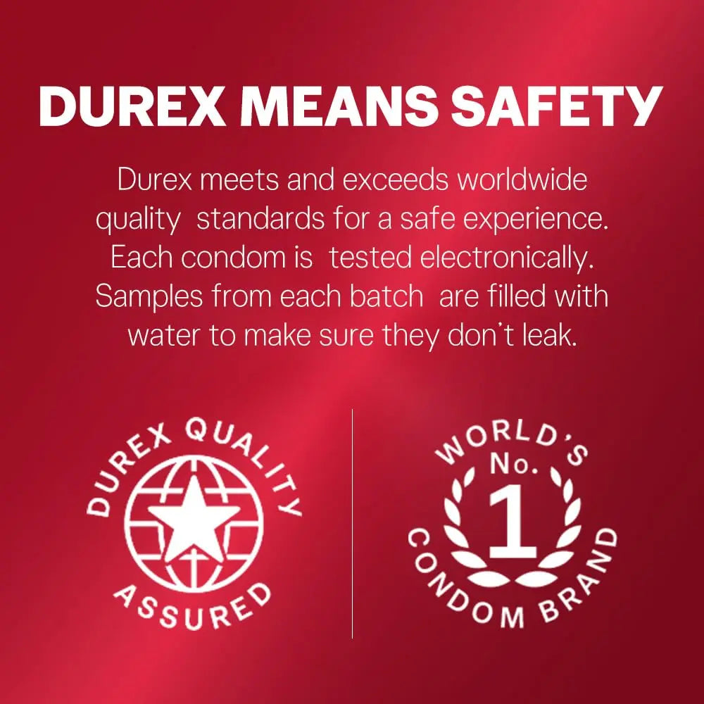 Durex Extra Thin Condoms – 10 Count (Pack of 3) | Ultra-Thin Latex Condoms for Maximum Sensation & Protection Sellzoa