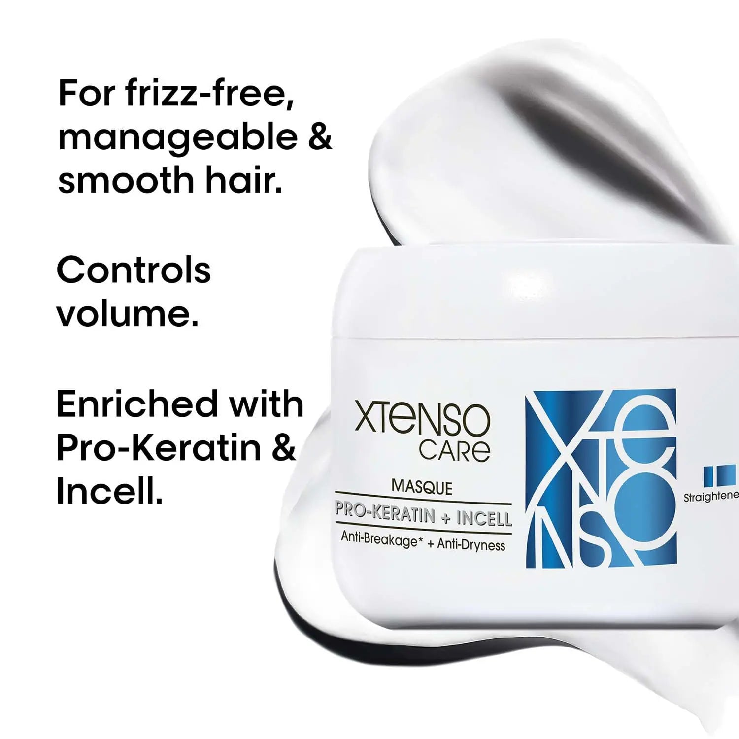 L'Oreal Professionnel Xtenso Care Blue Hair Masque 196g – For Straightened & Chemically Treated Hair - Sellzoa