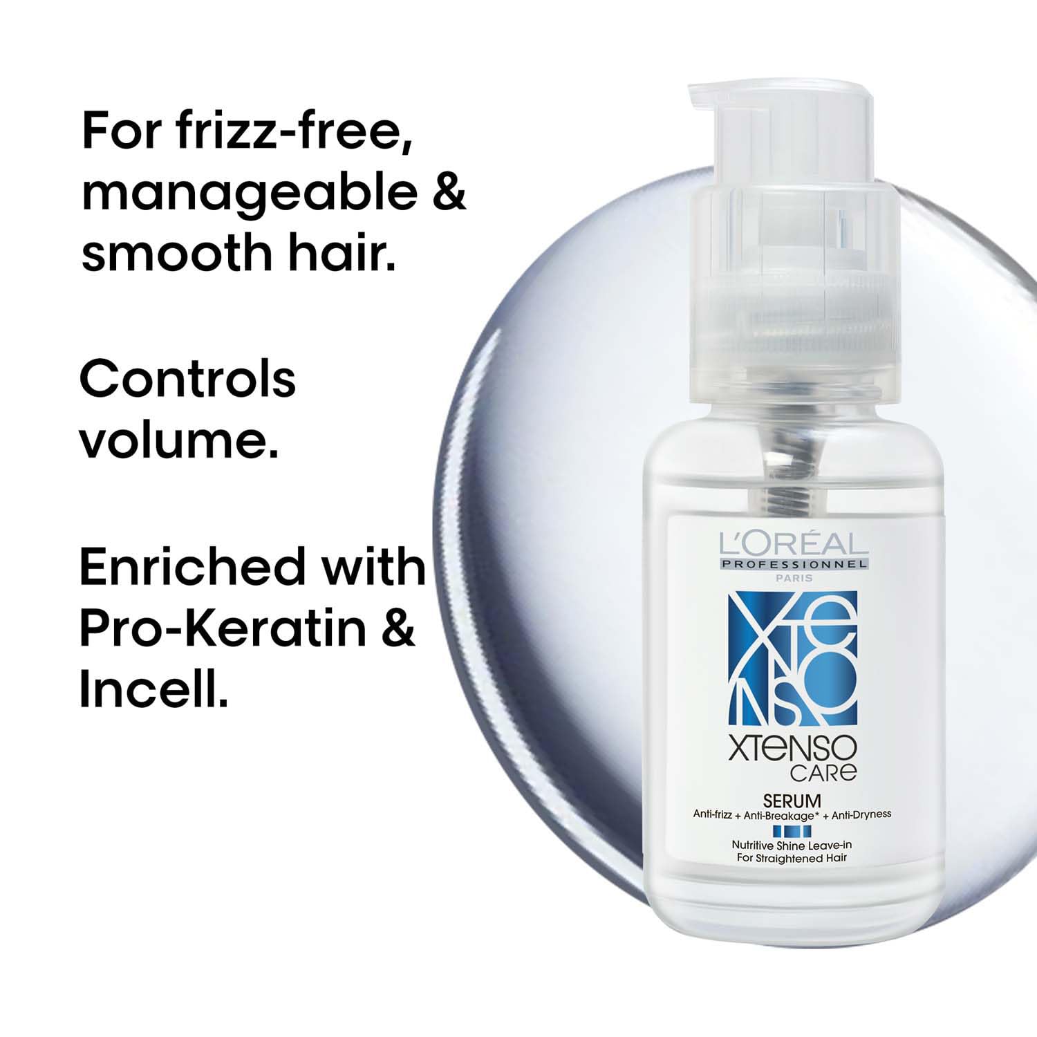 L'Oreal Professionnel Xtenso Care Serum, 50ml For Straightened Hair