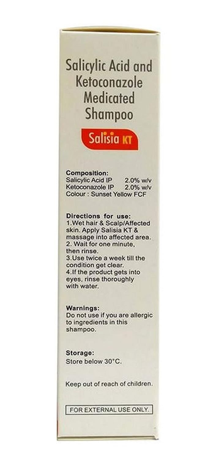 Salisia KT dandruff Shampoo 75 Ml