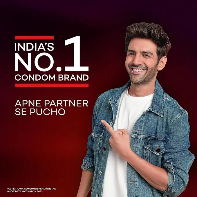 Manforce Condoms – Strawberry & Vanilla Cocktail, 10 Pcs (Set of 5) | Long-Lasting, Dotted & Flavored Latex Condoms for Men Sellzoa