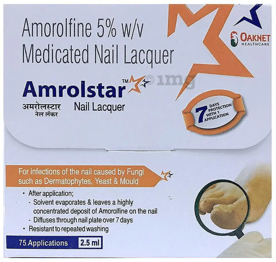Amrolstar Nail Lacquer 2.5ml