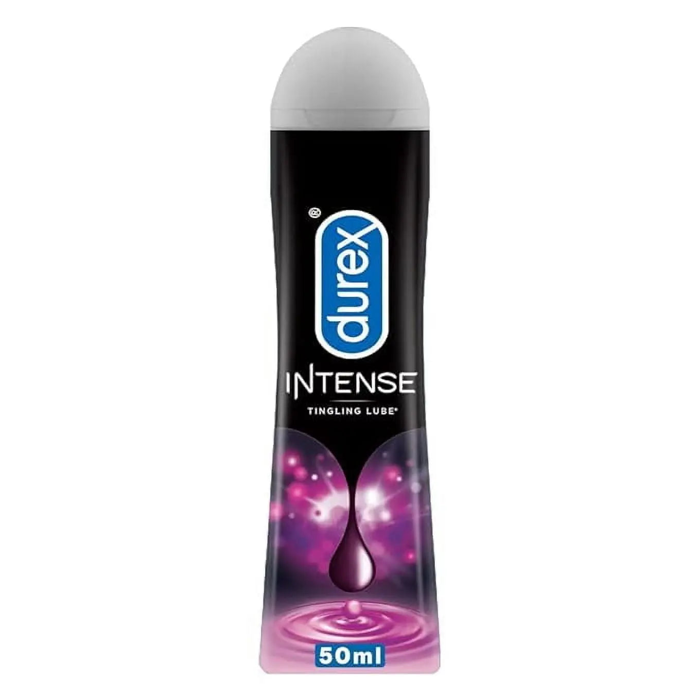 Durex Lube Intense Lubricant Gel For Men & Women - 50ml | Water Based Lube (PACK OF 2)