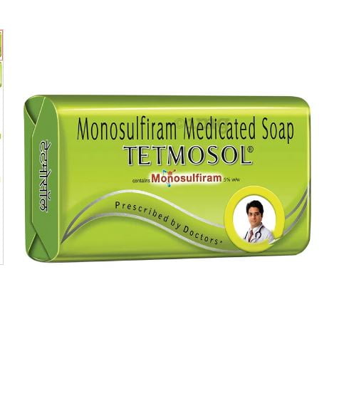 Tetmosol Soap Pack of 2 Set ( Each 100 GM )