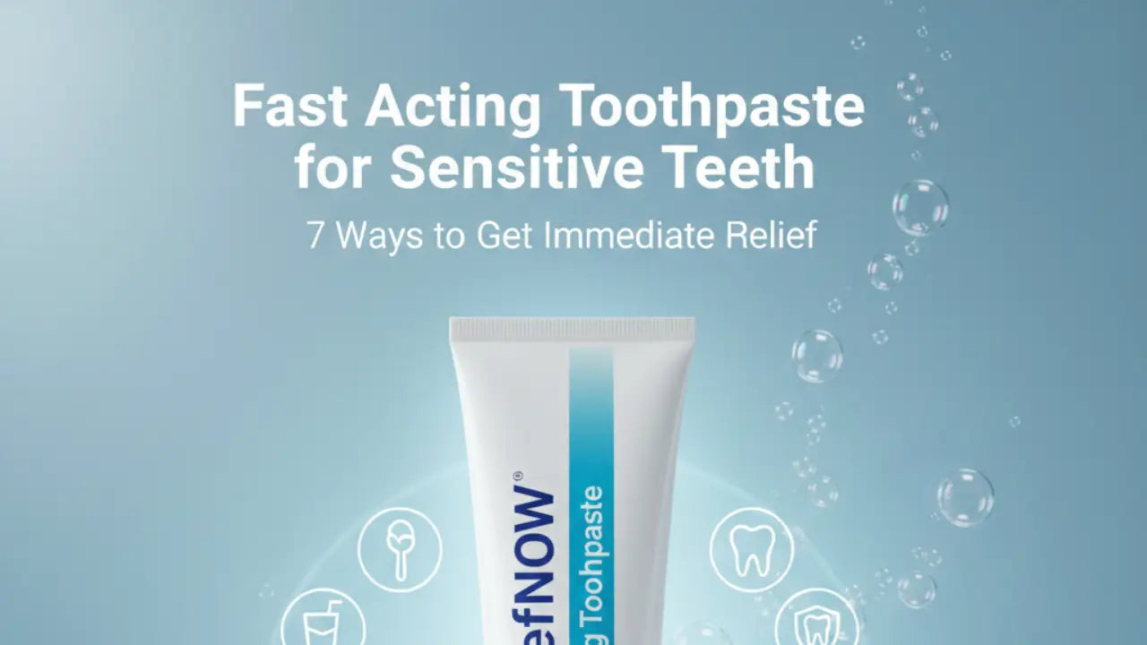 Fast Acting Toothpaste for Sensitive Teeth Offers