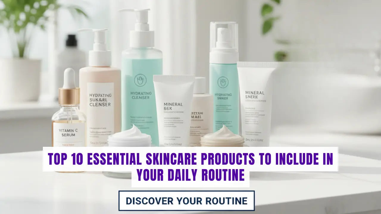 Top 10 Essential Skincare Products to Include in Your Daily Routine