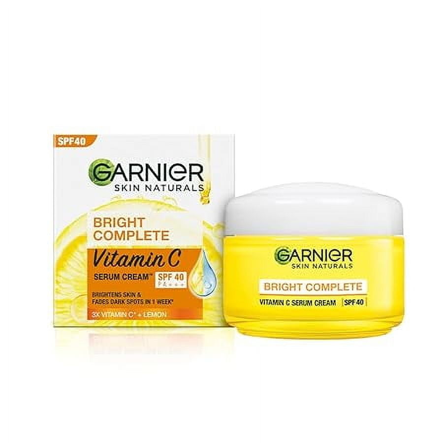 Garnier Skin Naturals Bright Complete Vitamin C Serum Cream with SPF40 45 G