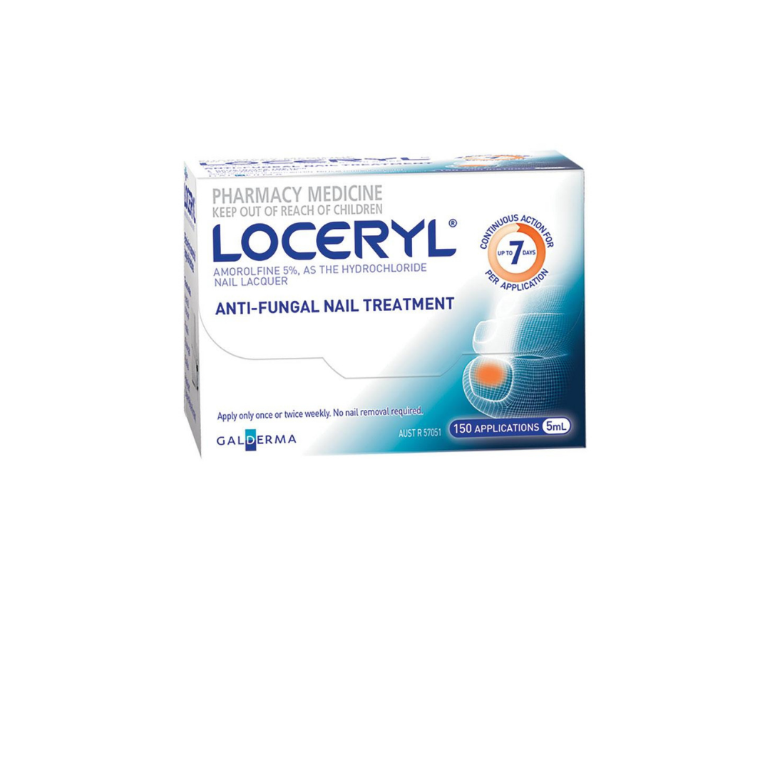 Loceryl Nail Lacquer 2.5ml with 5% Amorolfine
