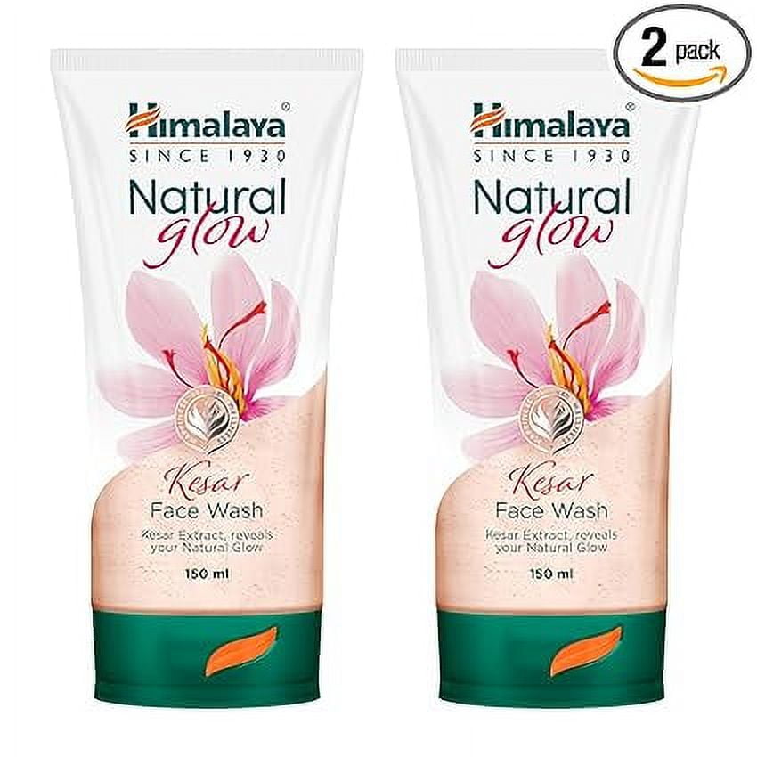 Himalaya Natural Glow Kesar Face Wash (Pack of 2) - Sellzoa