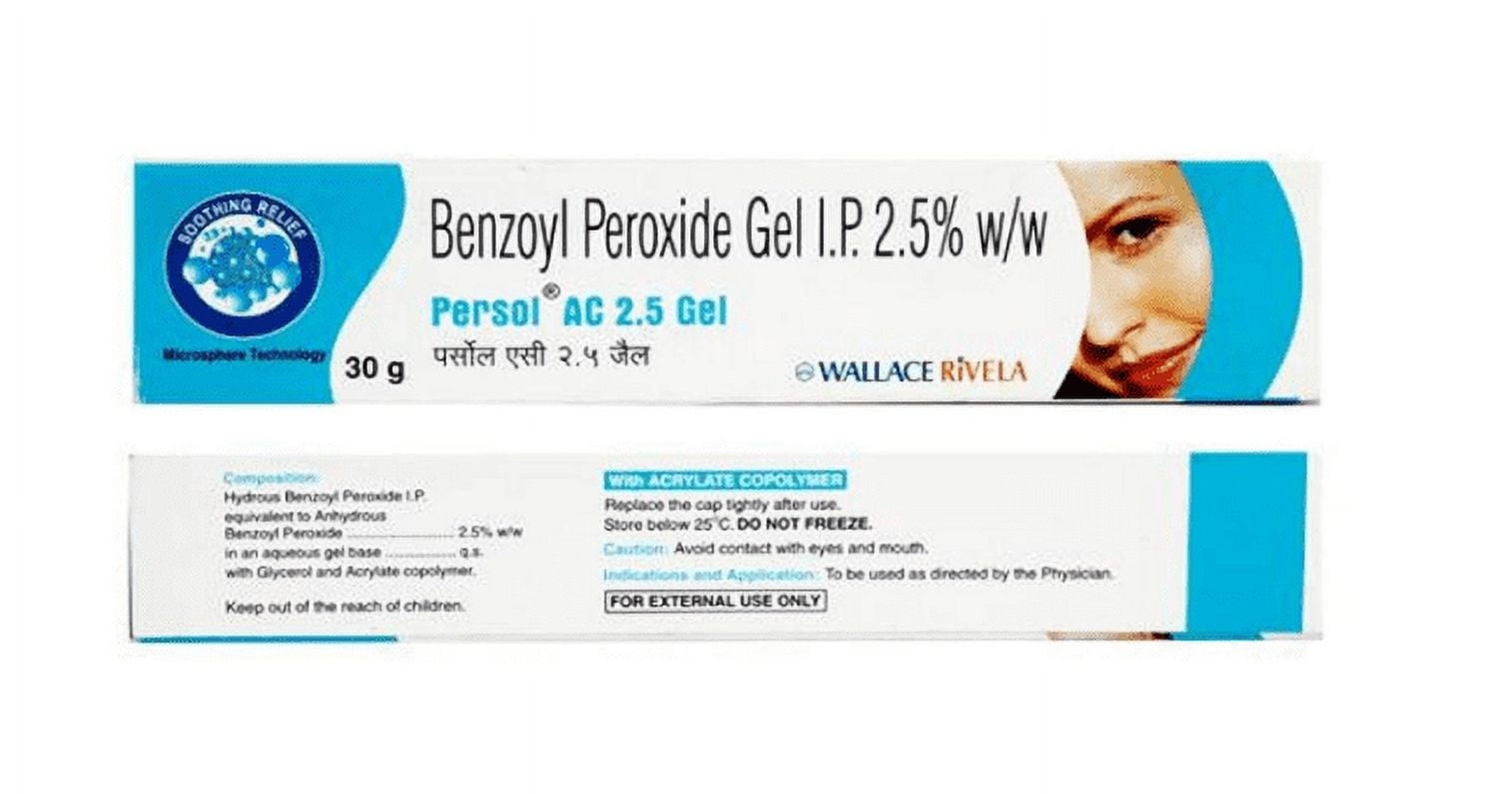 Face Cream Persol Ac 2.5(pack of 2) - 30gm - Sellzoa