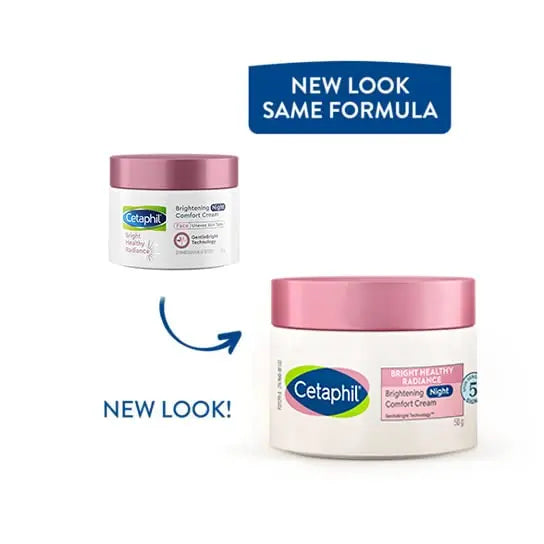 Cetaphil Brightening Day and Night Cream Combo | 50 ml Each | Even Tone & Skin Radiance with SPF Sellzoa