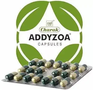 Addyzoa Capsules – Male Fertility & Sperm Motility Support | Pack of 2 × 20 Capsules | Charak Ayurvedic Formula Sellzoa
