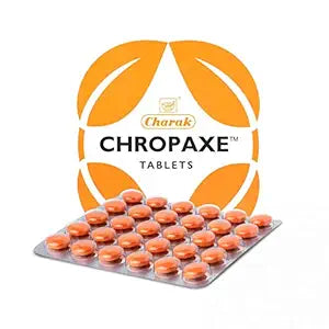 Charak Chropaxe Tablets – Ayurvedic Stress, Anxiety & Sleep Support | 30 Tablets Sellzoa