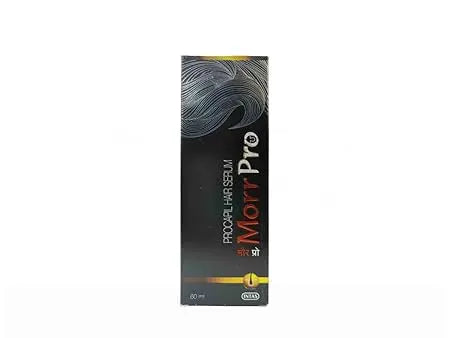 Morr Pro Hair Solution 60ml | Minoxidil 5% + Finasteride | For Hair Regrowth & Baldness Treatment Sellzoa