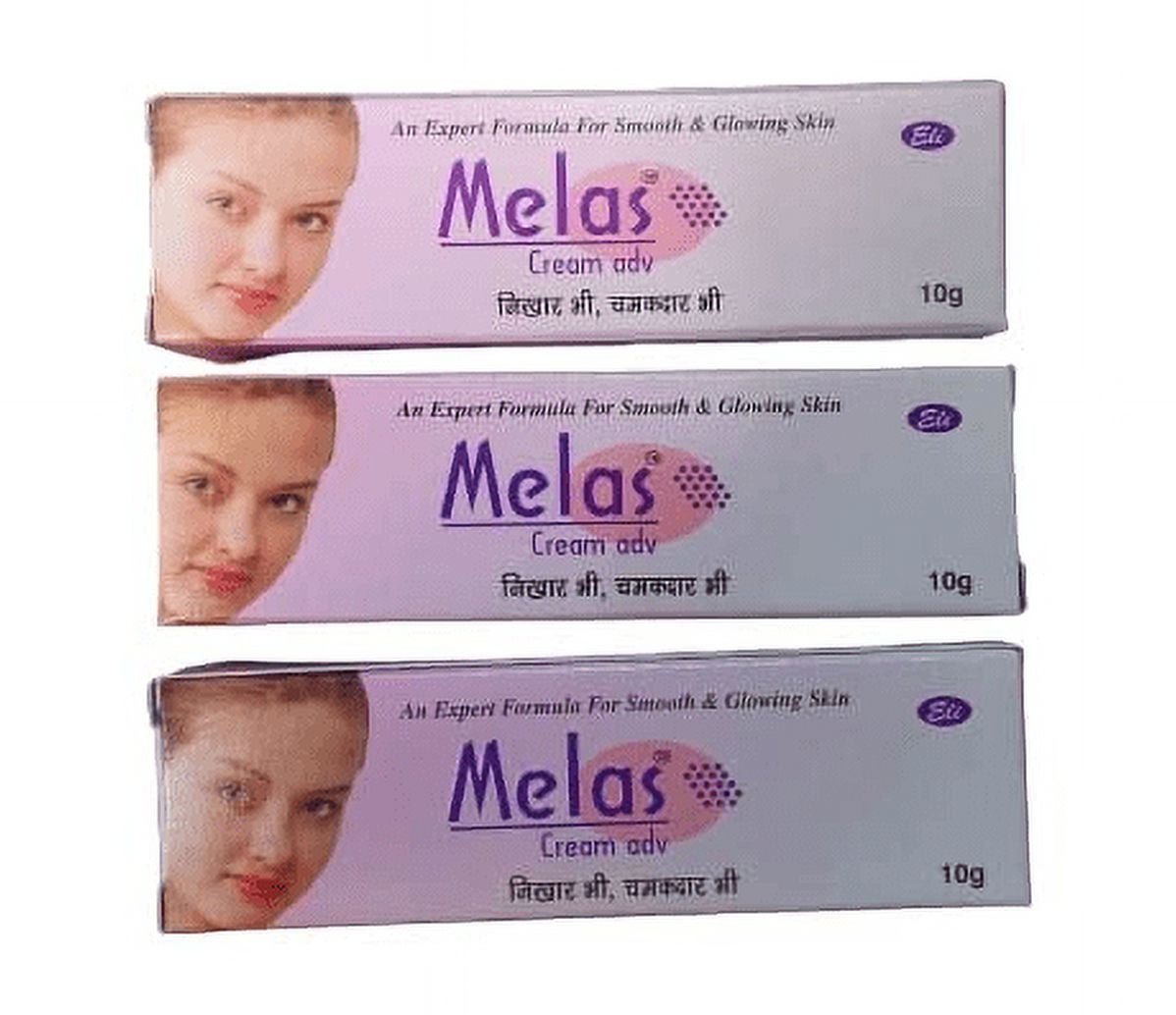 Face Cream Melas  (pack of 3) - 10gm