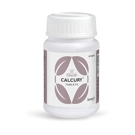 Charak Calcury Tablets – Kidney Stone & UTI Relief | Pack of 2 × 40 Tablets | Herbal Urinary Tract Support Sellzoa