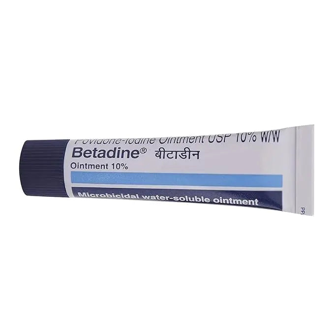 Betadine 10% Ointment 20gm (Pack of 2)| Antiseptic Wound Care with Povidone-Iodine | Prevents Infection & Promotes Healing Sellzoa