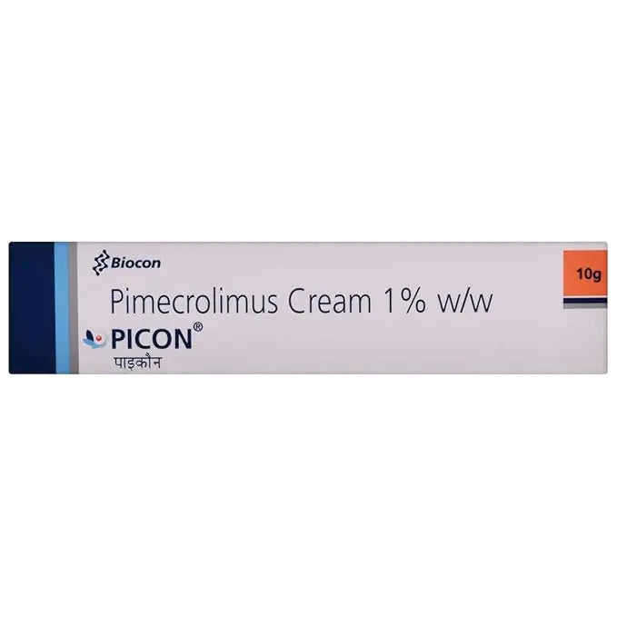 Picon Cream 10gm – Tacrolimus 0.1% for Eczema & Atopic Dermatitis Relief Sellzoa