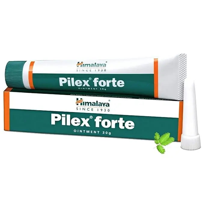 Pilex Forte Ointment – Pack of 6 | Ayurvedic Hemorrhoid Relief for Pain, Swelling & Rectal Bleeding Sellzoa