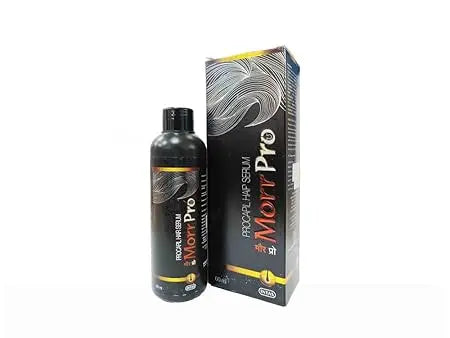 Morr Pro Hair Solution 60ml | Minoxidil 5% + Finasteride | For Hair Regrowth & Baldness Treatment Sellzoa