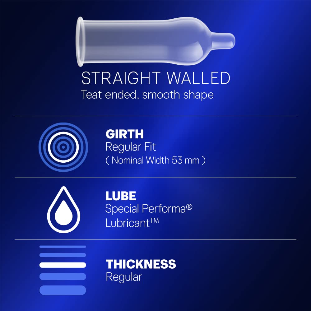 Durex Multi-Pack Condoms for Men – Extra Time, Extra Dotted, Extra Ribbed | 10 Count Each (Pack of 4) Sellzoa