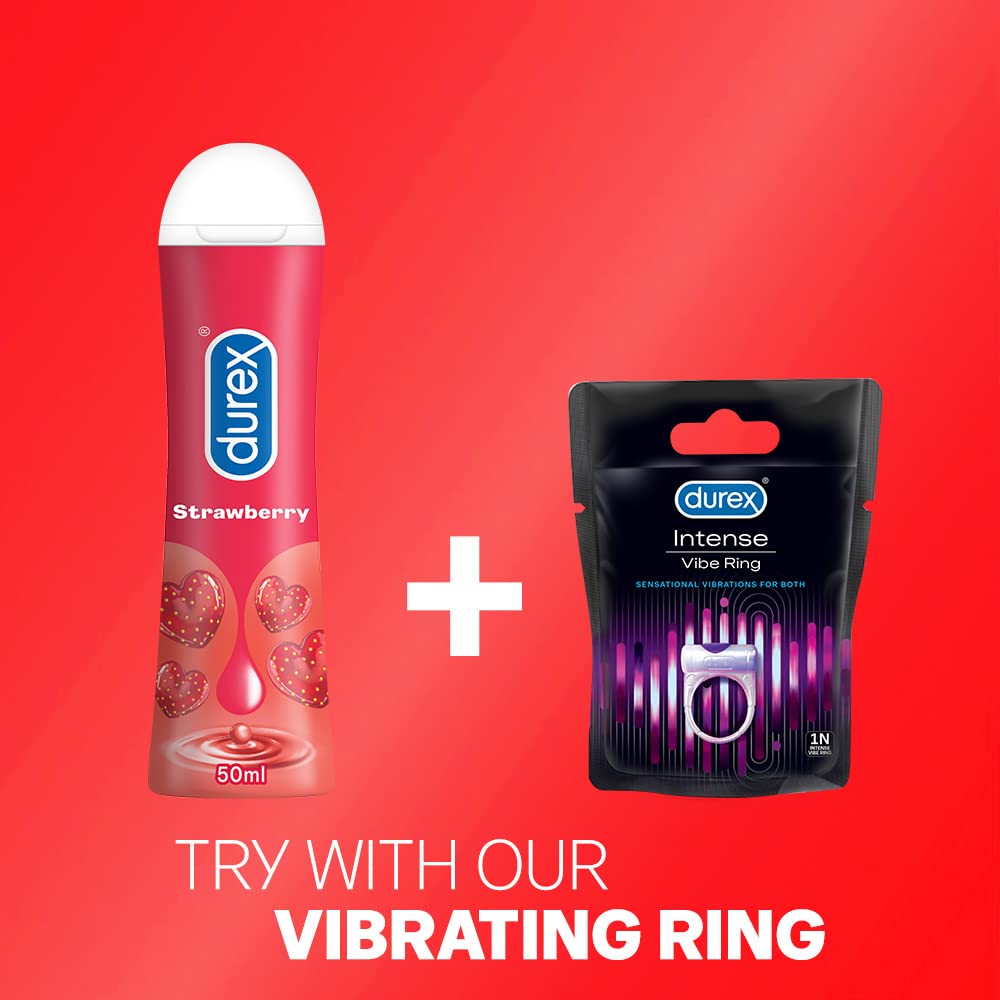 Durex Play Lubricant Gel - Saucy Strawberry 50ml (PACK OF 2)