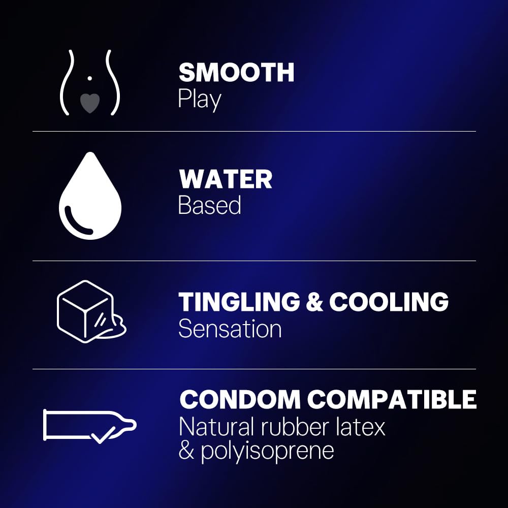 Durex Lube Intense Lubricant Gel For Men & Women - 50ml | Water Based Lube (PACK OF 2)