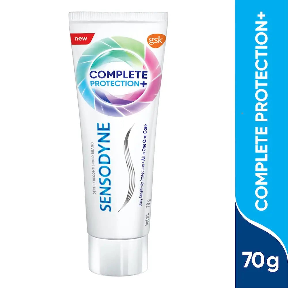 Sensodyne Complete Protection Toothpaste – 70g (Pack of 5) | Daily Oral Care for Sensitive Teeth & Gum Health Sellzoa