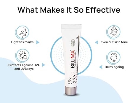 Biiluma Skin Brightening Cream, 15gm Each (Pack of 2)