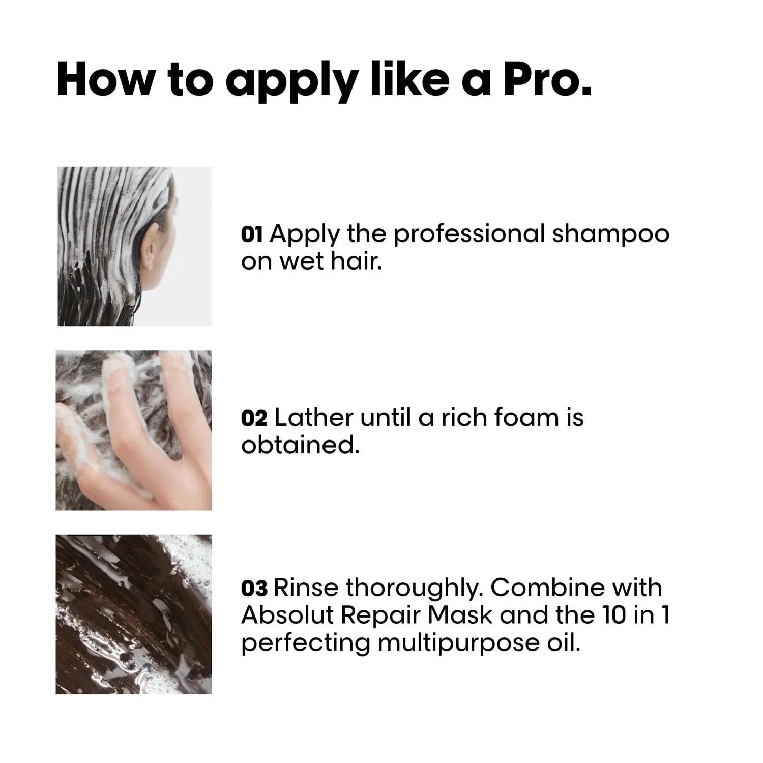 L'Oreal Professionnel Absolut Repair Shampoo 300ml & Hair Mask 250g – Intense Repair Combo for Damaged Hair Sellzoa