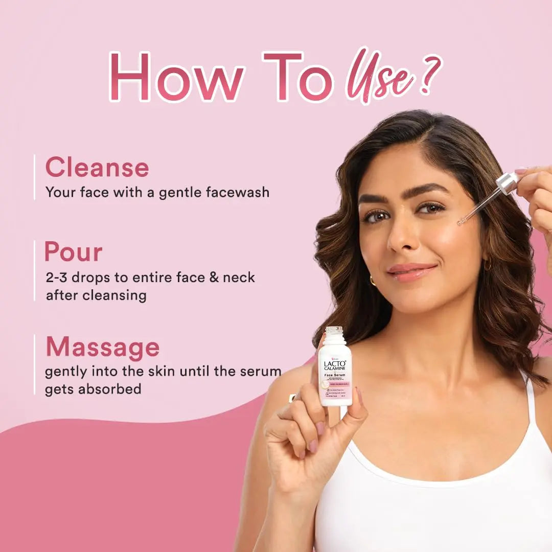 Lacto Calamine 10% Niacinamide Face Serum | Oil Control, Acne Marks & Pore Refining – 30ml Sellzoa