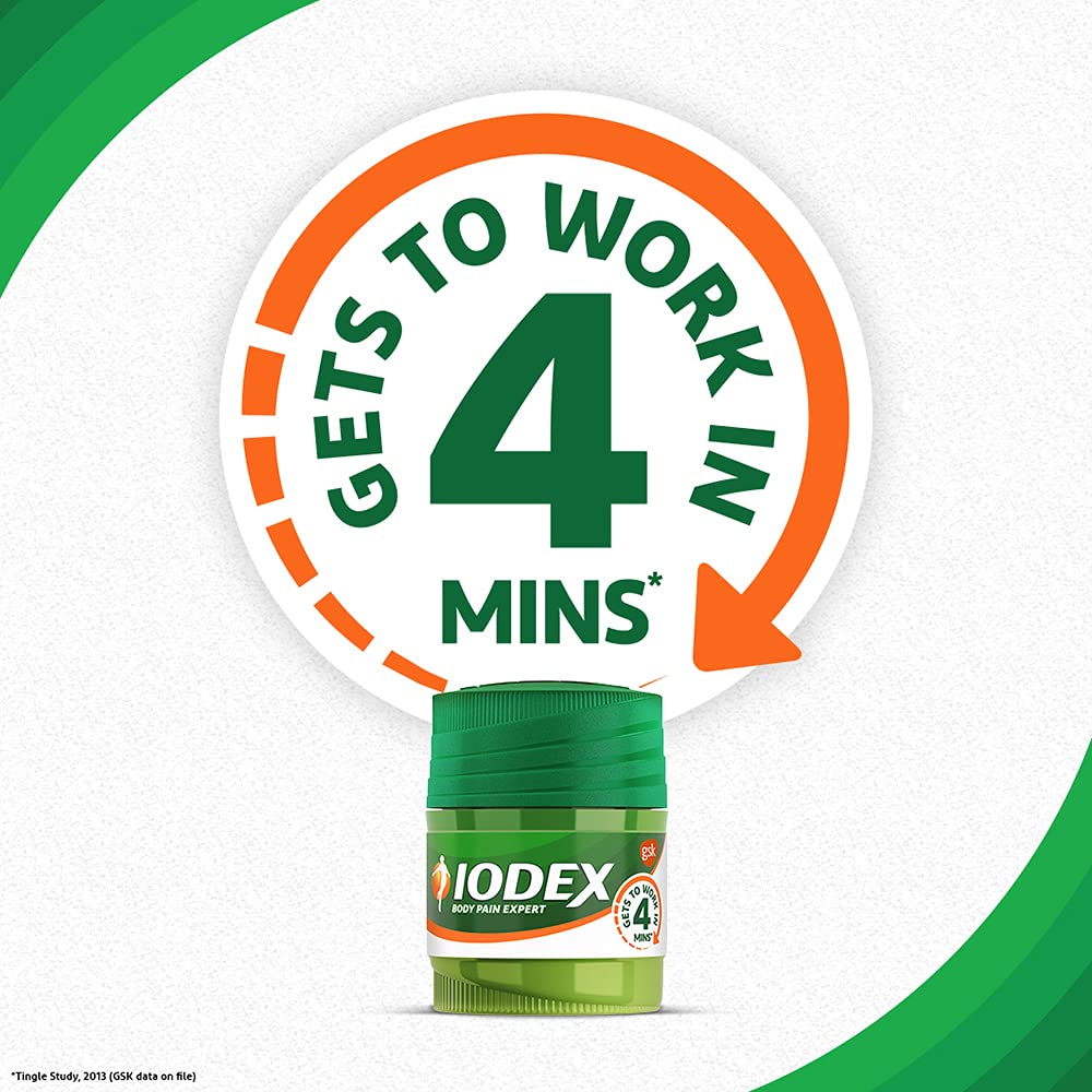 Iodex Balm 16g (Pack of 3) | Topical Balm for External Use