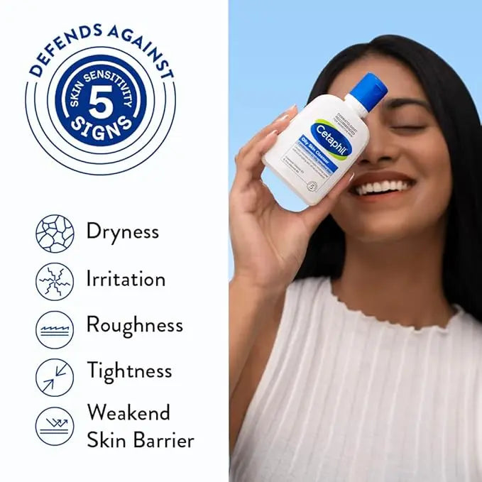 Cetaphil Oily Skin Cleanser 125ml | Daily Face Wash for Oily, Acne-Prone Skin | Soap-Free Formula Sellzoa