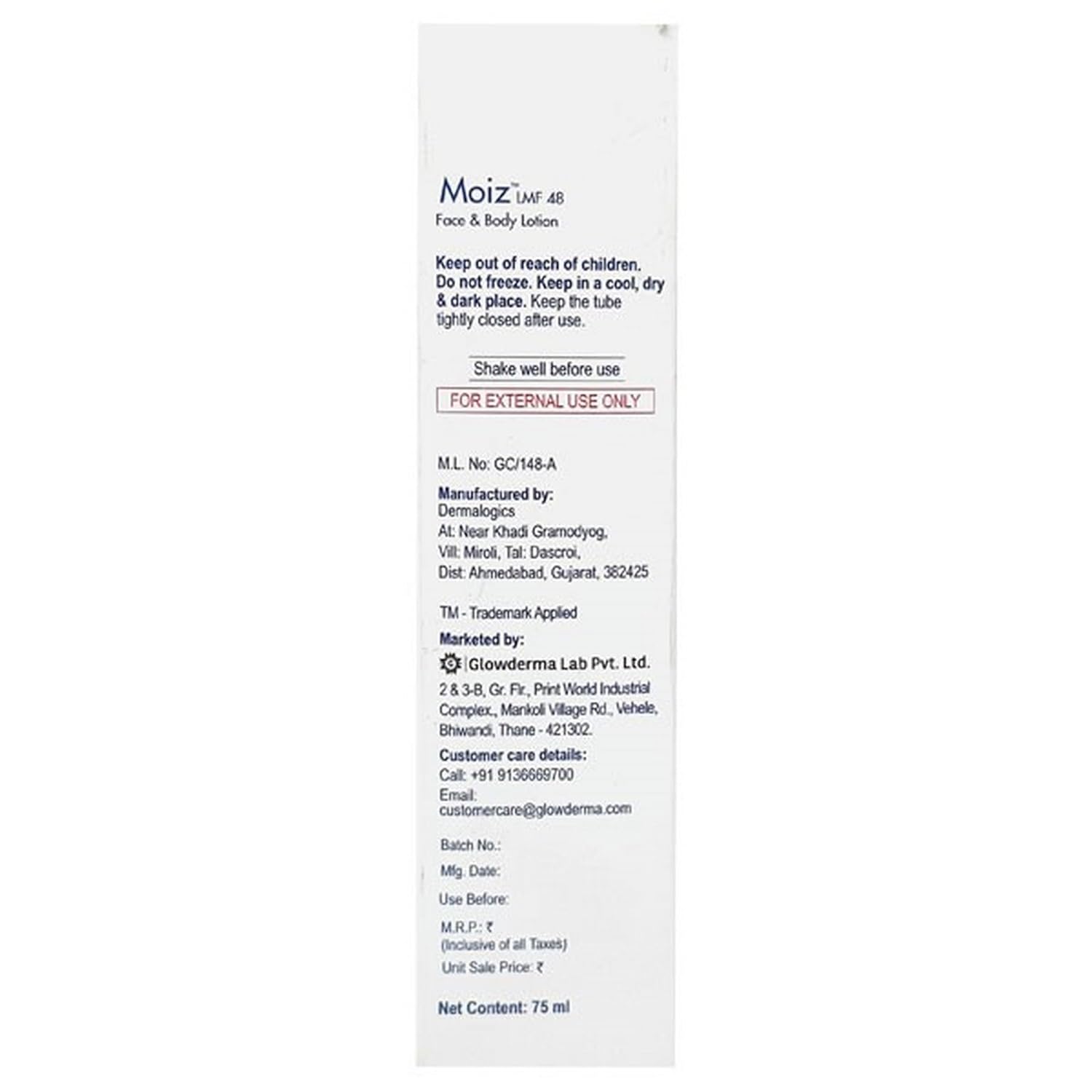 Operio Moiz Lmf 48 Lotion (Pack Of 2 * 75Ml)