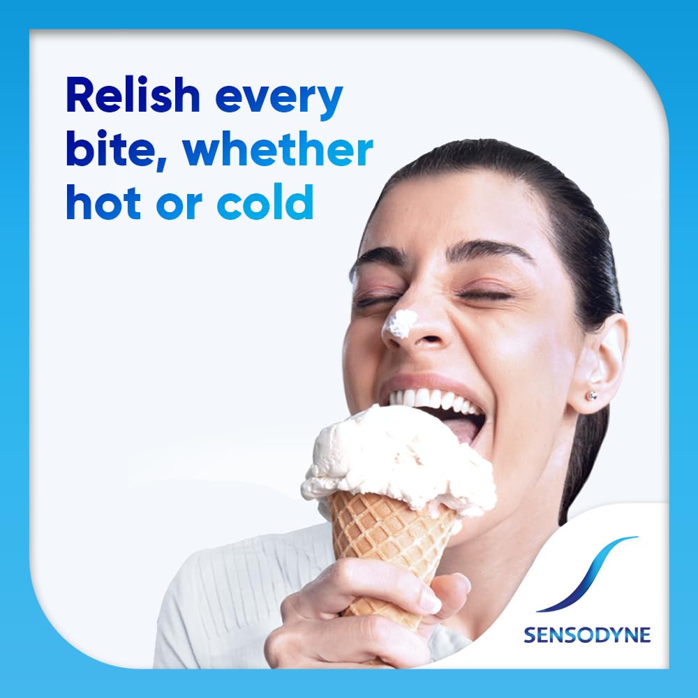 Sensodyne Complete Protection Toothpaste for Sensitive Teeth, Daily Oral Care 70gm Pack of 5