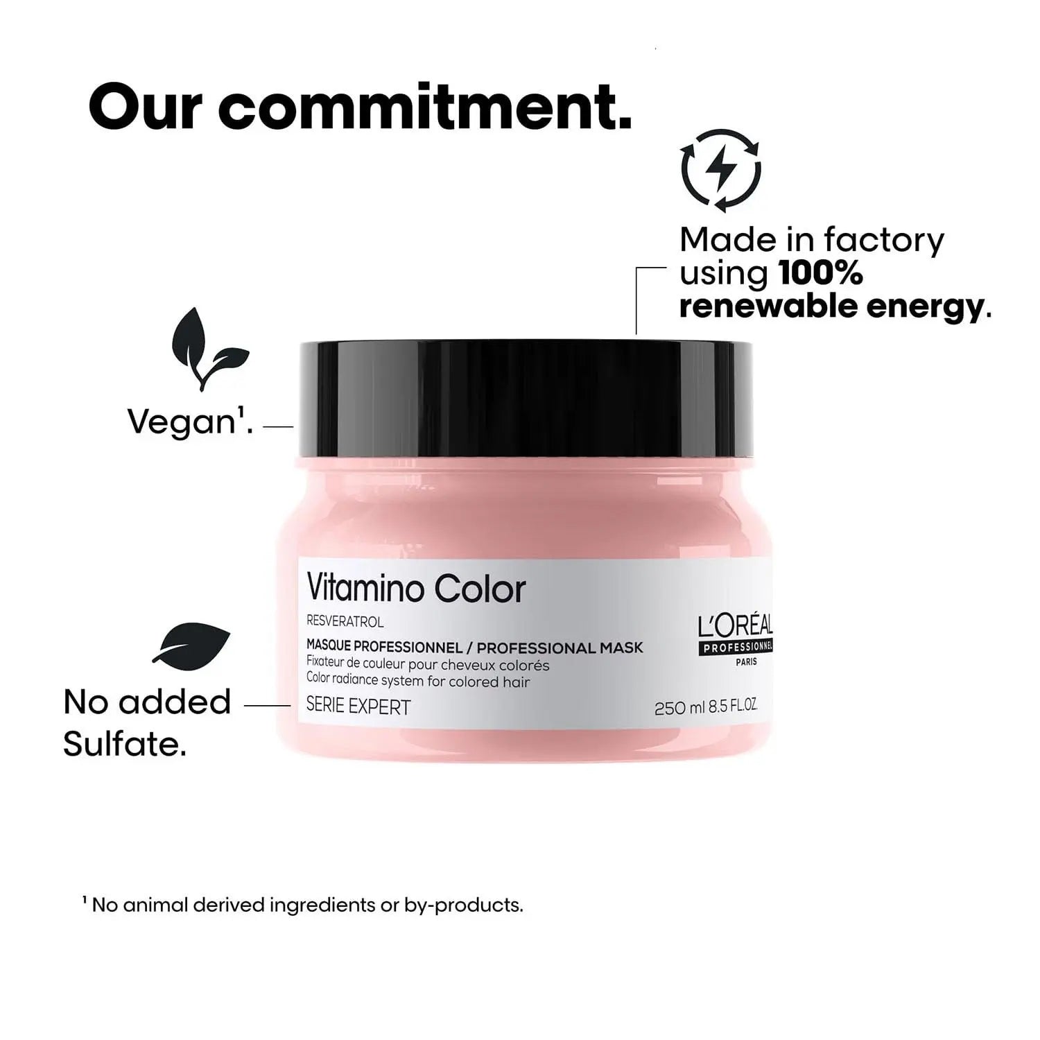 L'Oréal Professionnel Vitamino Color Hair Mask 250g | Serie Expert | With Resveratrol for Color Protection & Shine Sellzoa
