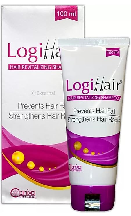 Logihair Shampoo – Dermatologist Recommended Hair Fall Control Formula | 100 ml Sellzoa