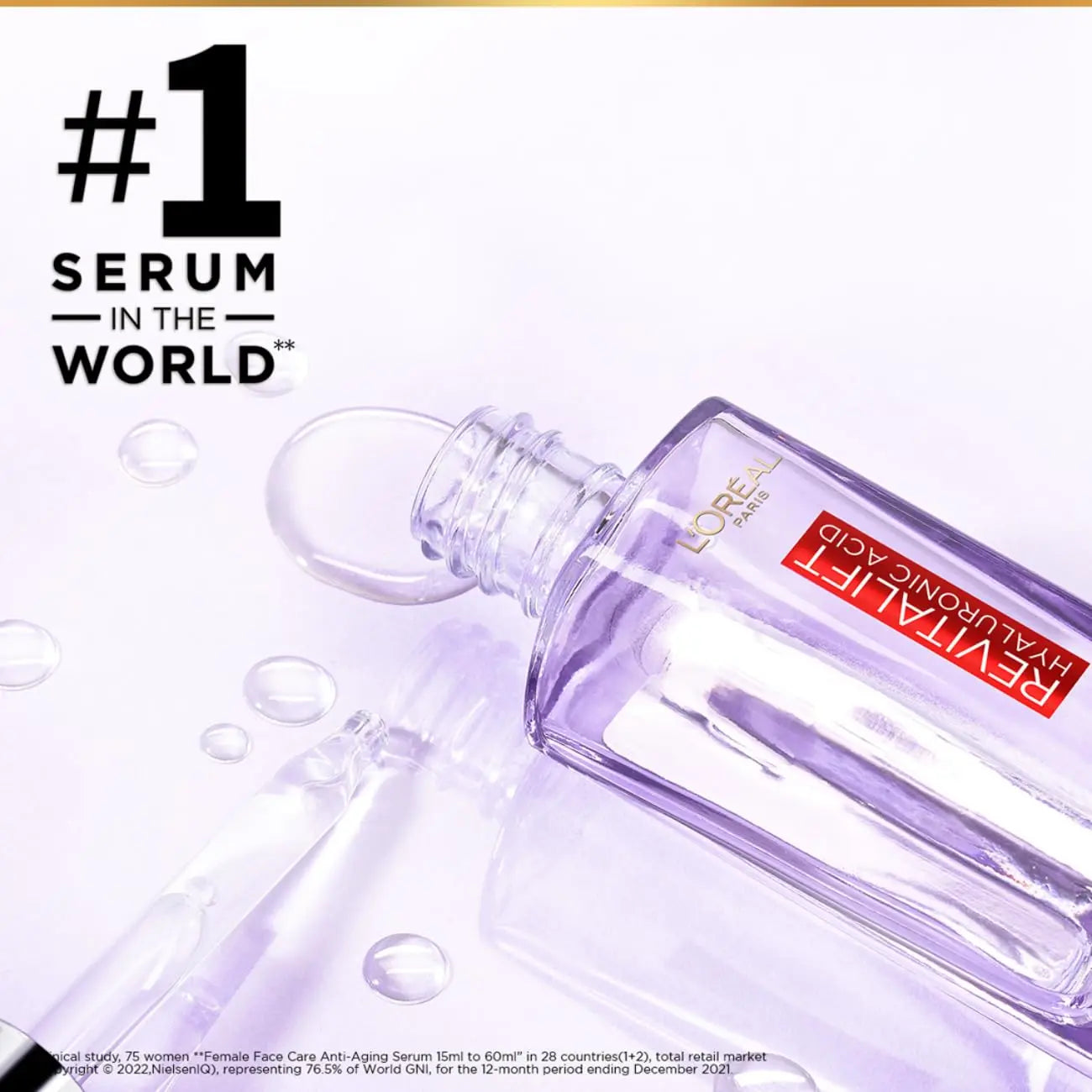 L’Oréal Paris Revitalift Filler 1.5% Hyaluronic Acid Revitalift Serum 30 ml | Plumps Fine Lines & Boosts Radiance Sellzoa