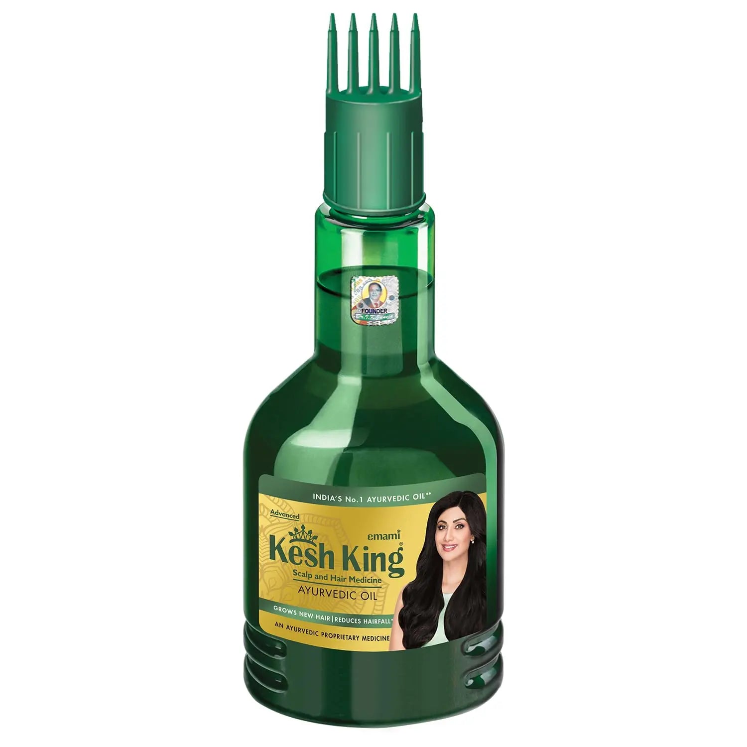 Kesh King Ayurvedic Hair Oil 300ml | Anti-Hair Fall Oil with 21 Herbs for Strong, Thick & Healthy Hair Sellzoa