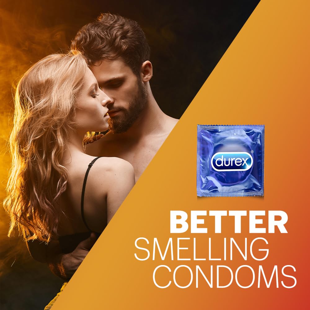 Durex Extra Dotted Condoms for Men - 10 Count (Pack of 3) | Ribbed and Dotted Condoms