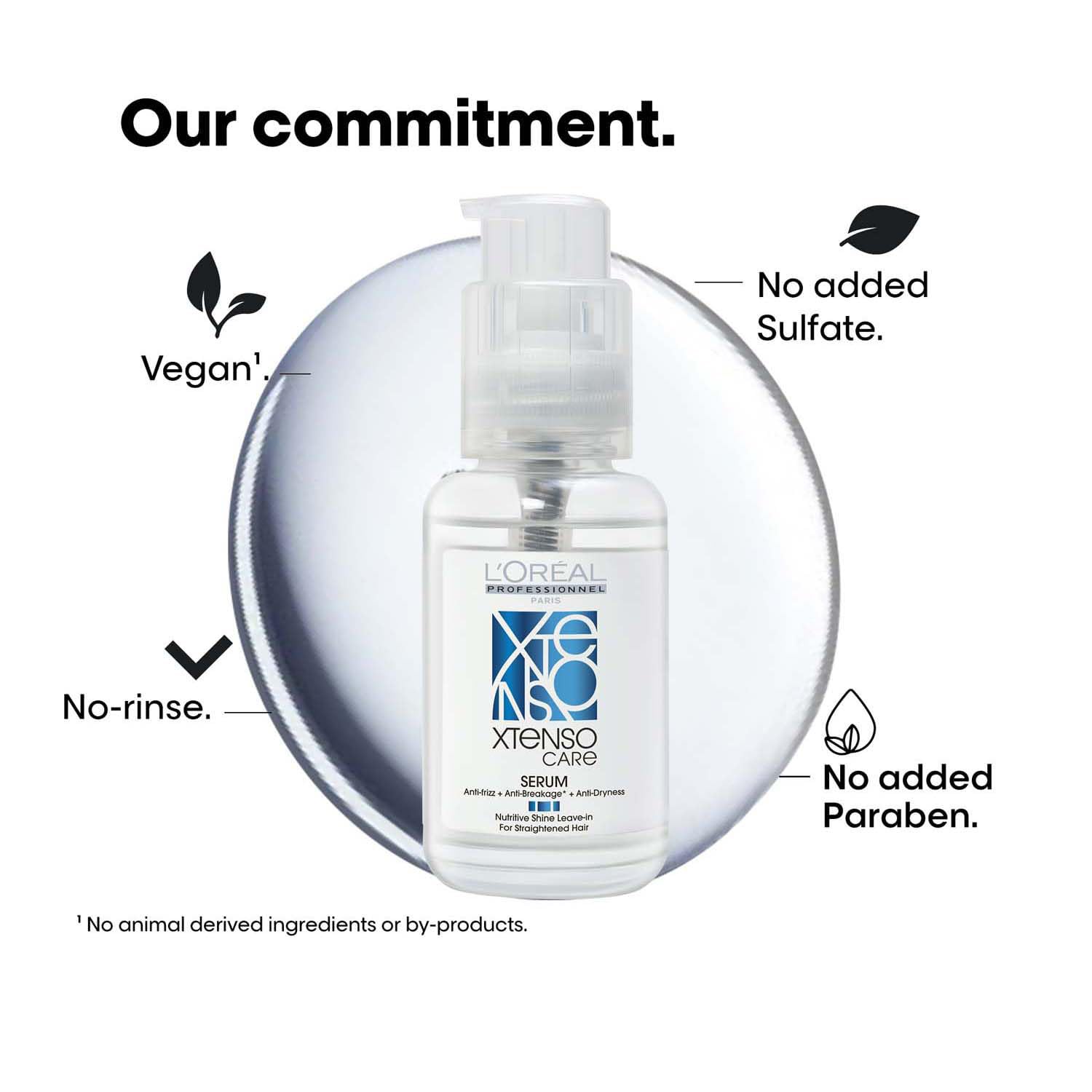 L'Oreal Professionnel Xtenso Care Serum 50ml | For Straightened & Chemically Treated Hair | Intense Frizz Control & Shine Sellzoa