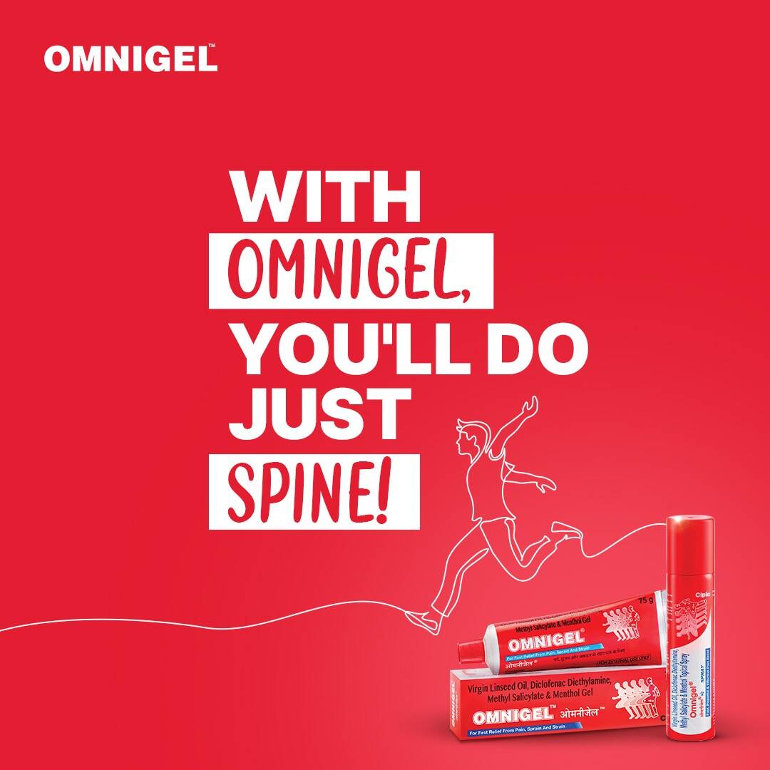 Omnigel Pain Relief Gel 30g (Pack of 3) | Cooling Massage Gel for External Use