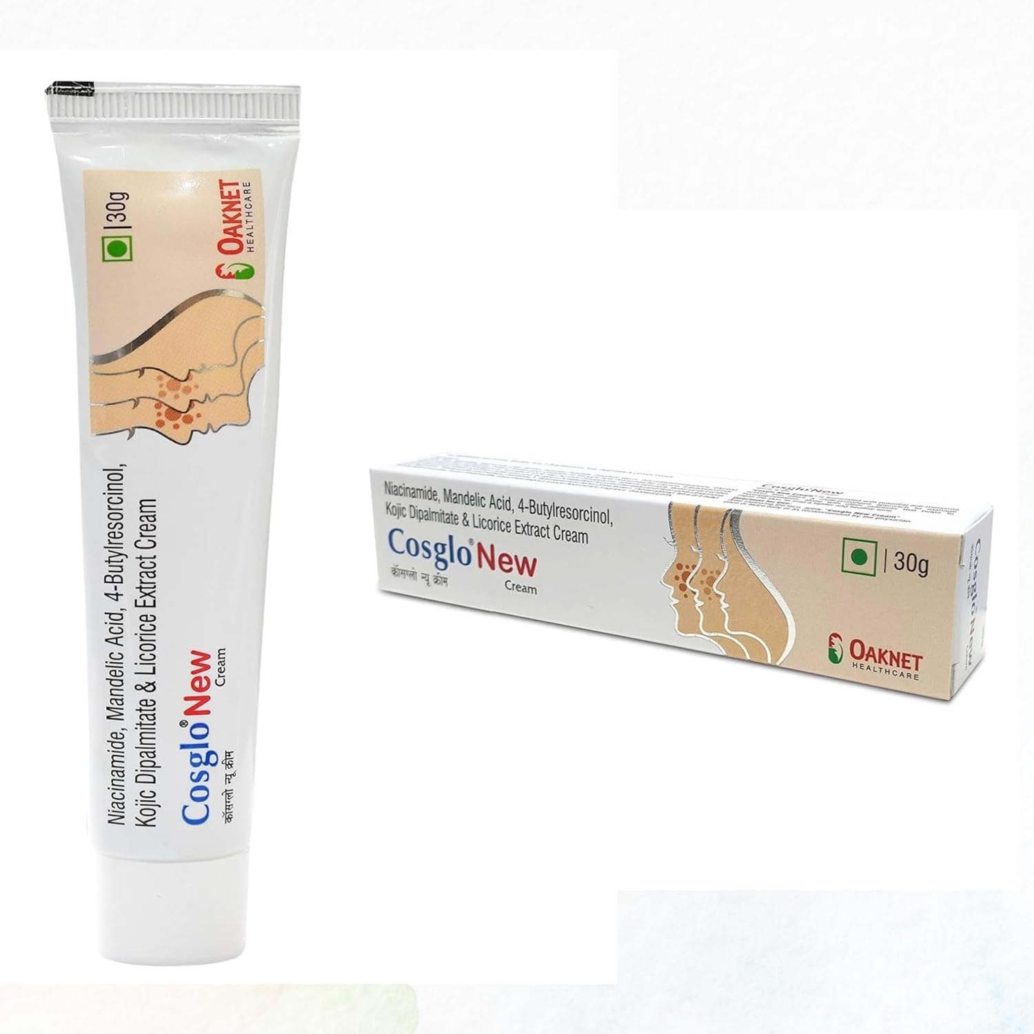 Cosglo New Cream 30gm | Skin Brightening & Pigmentation Reduction Cream for Face | Dermatologist-Recommended Sellzoa