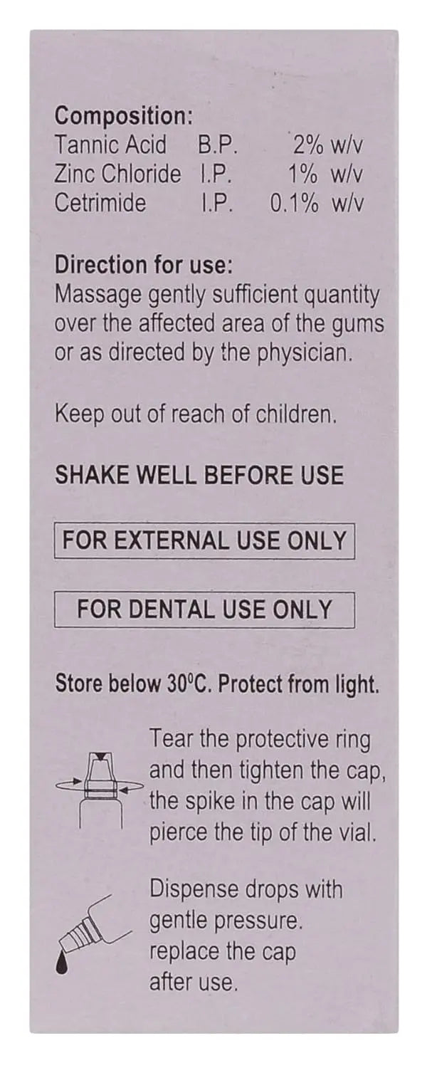 Stolin Gum Gum Paint 15ml (Pack of 2) – Fast-Acting Oral Pain Relief Gel for Gums Sellzoa