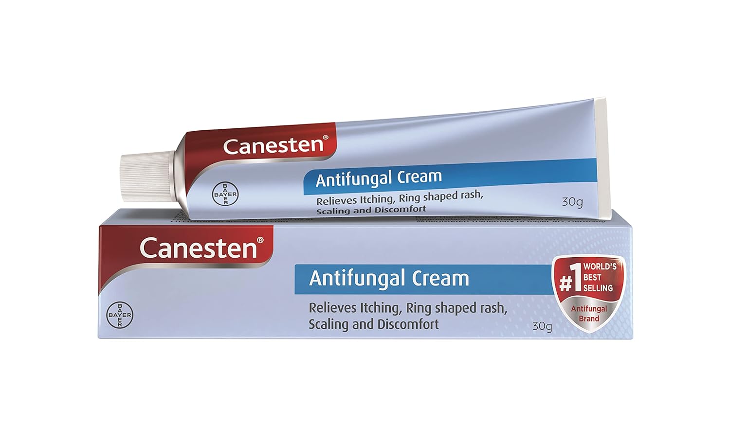 Combo Pack of Canesten Cream 30gm and Canesten Antifungal Dusting Powder 100gm